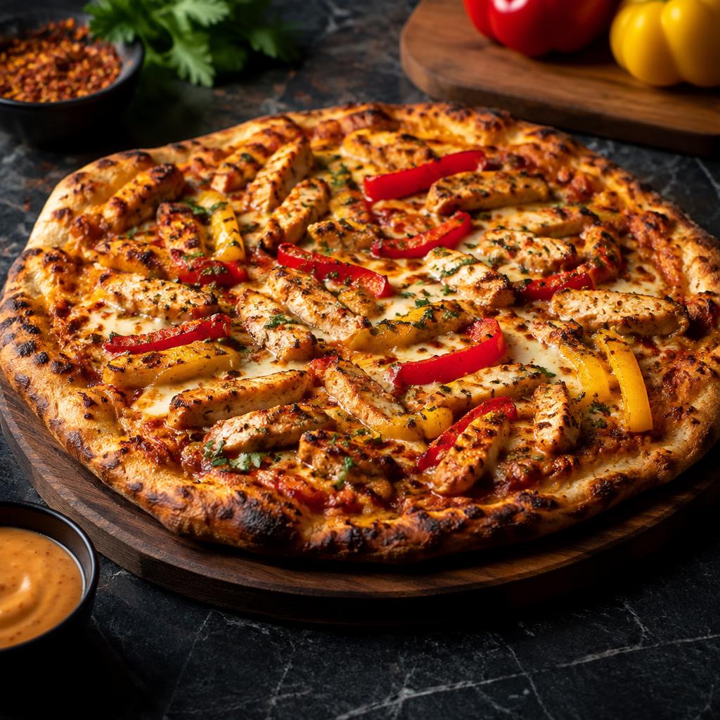 Chicken Pizza from the Sulthan Kuzhi Mandhi food gallery